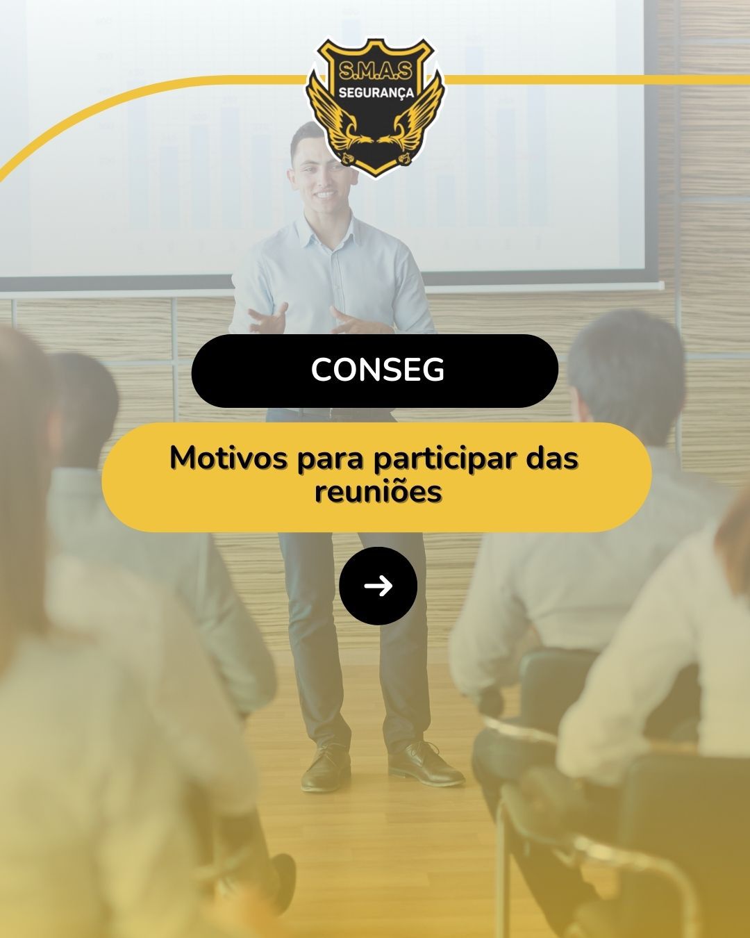 Motivos para participar da CONSEG
